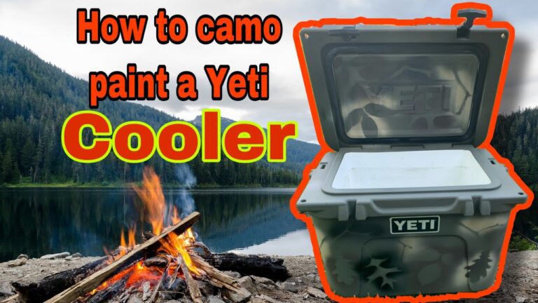 Can You Paint a Yeti Cooler | Painting Yeti Coolers 2023
